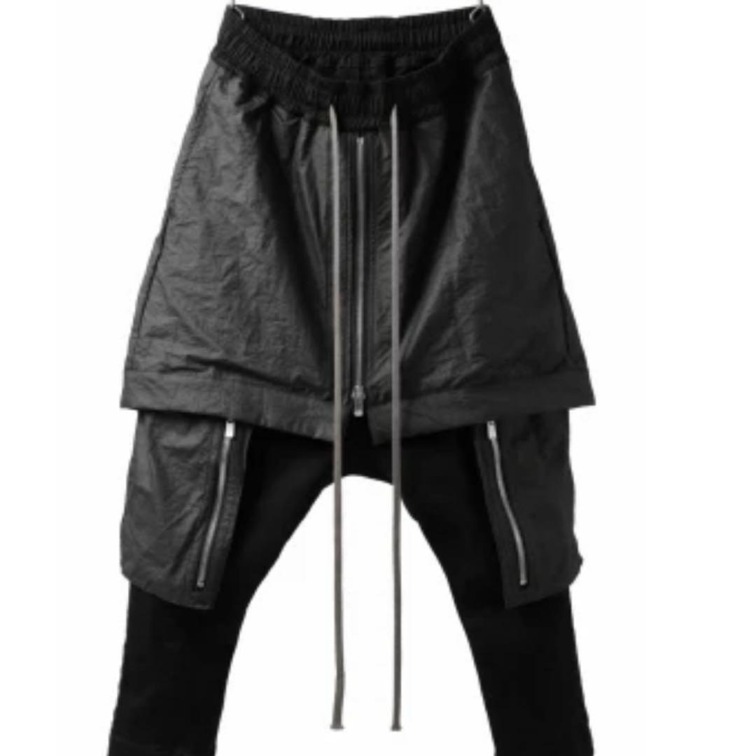 ■ A.F ARTEFACT レイヤード サルエルパンツ スカート ■ ユリウス