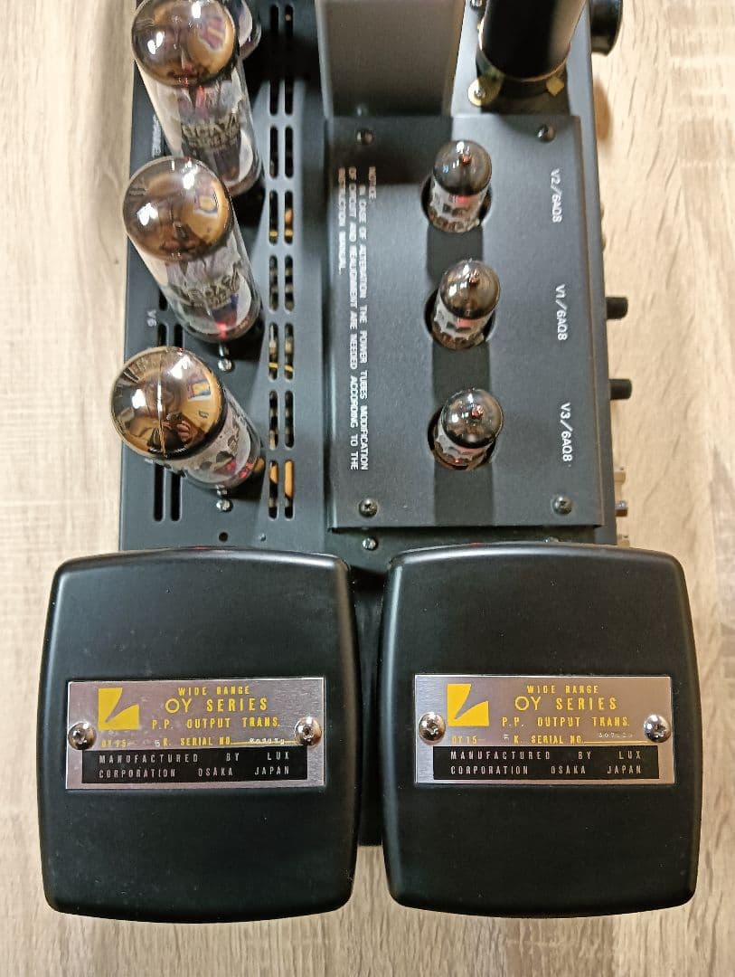【動作確認済・美品】A3500 LUXKIT 真空管パワーアンプ　マニュアル付