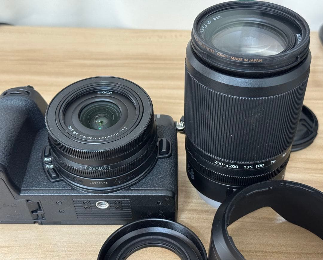 【美品】Nikon Z50II ダブルズームキット フル装備 ミラーレスカメラ