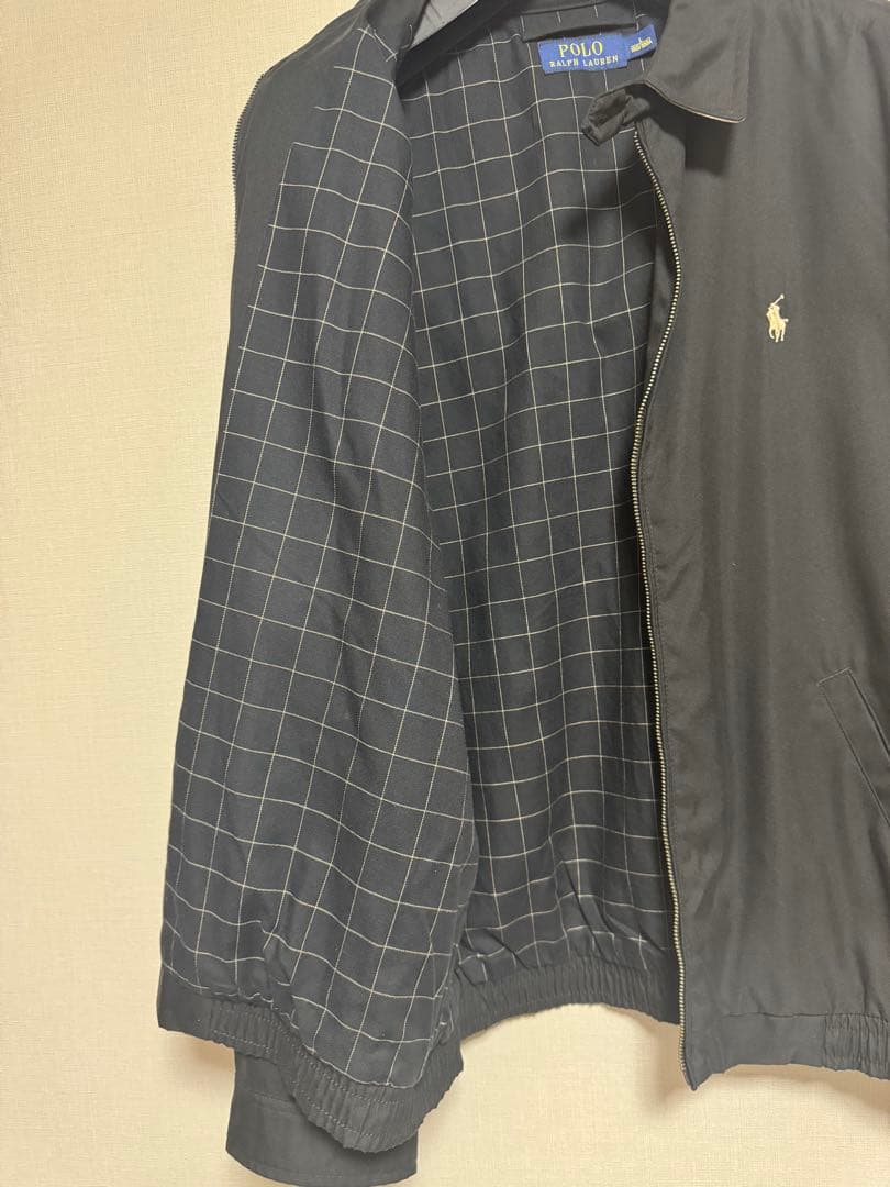 ひ*こ様 Polo Ralph Lauren ブラック　スイングトップ美品　サイ