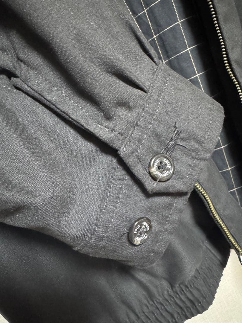 ひ*こ様 Polo Ralph Lauren ブラック　スイングトップ美品　サイ