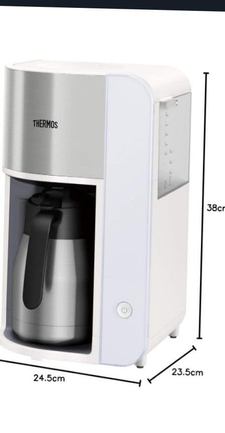 ☆週末時間限定お値下げ☆THERMOS コーヒーメーカー ECK-1000 WH