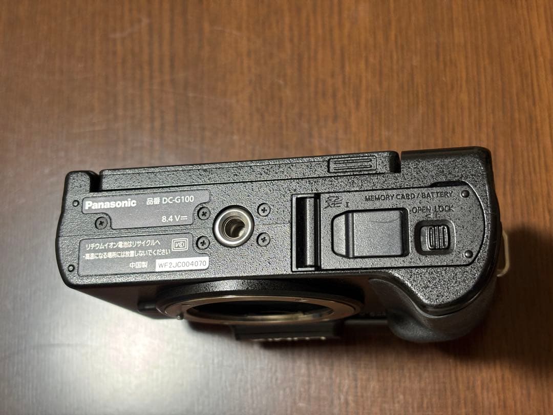 パナソニック LUMIX DC-G100K レンズキット 動作確認済 やや傷あり