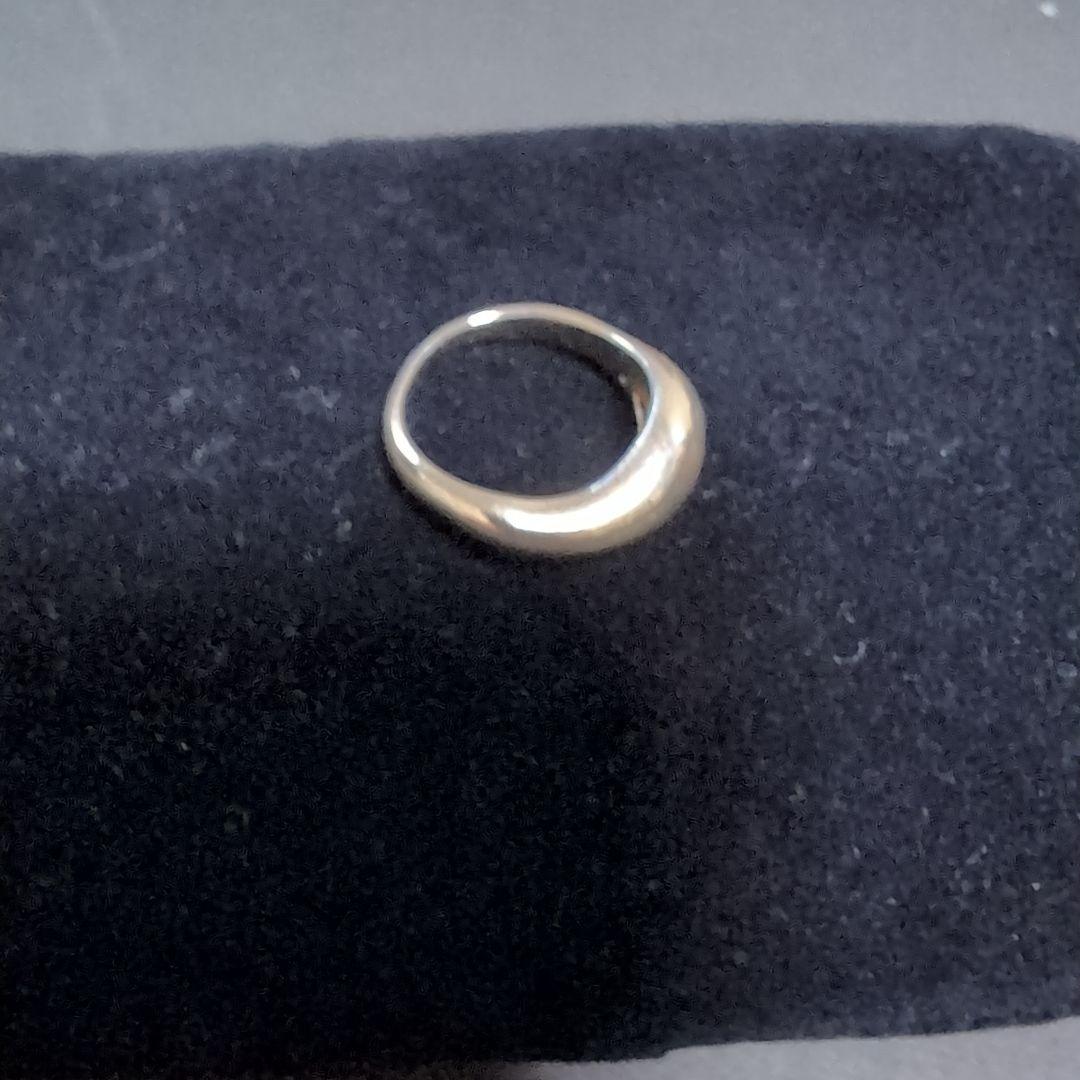 OXジュエリー　Silver Curve Pinky Ring13号