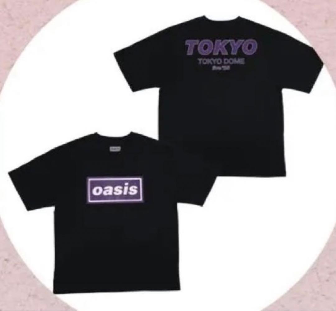 【新品未開封完売品】 Oasis live '25ロゴ Tシャツ Lサイズ 黒