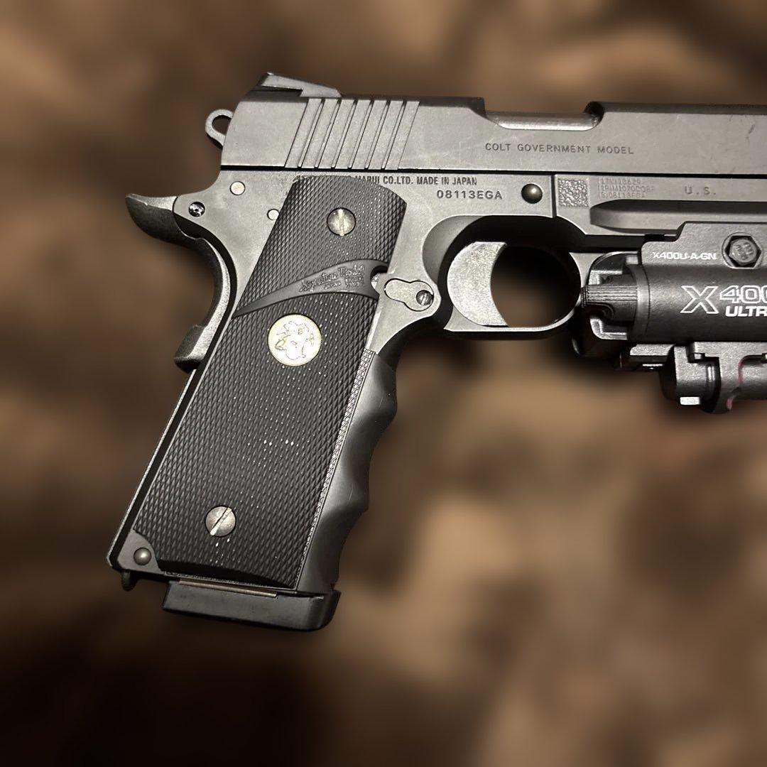 FAT様専 マルイM45A1 ブラック 外装ブラックカスタム