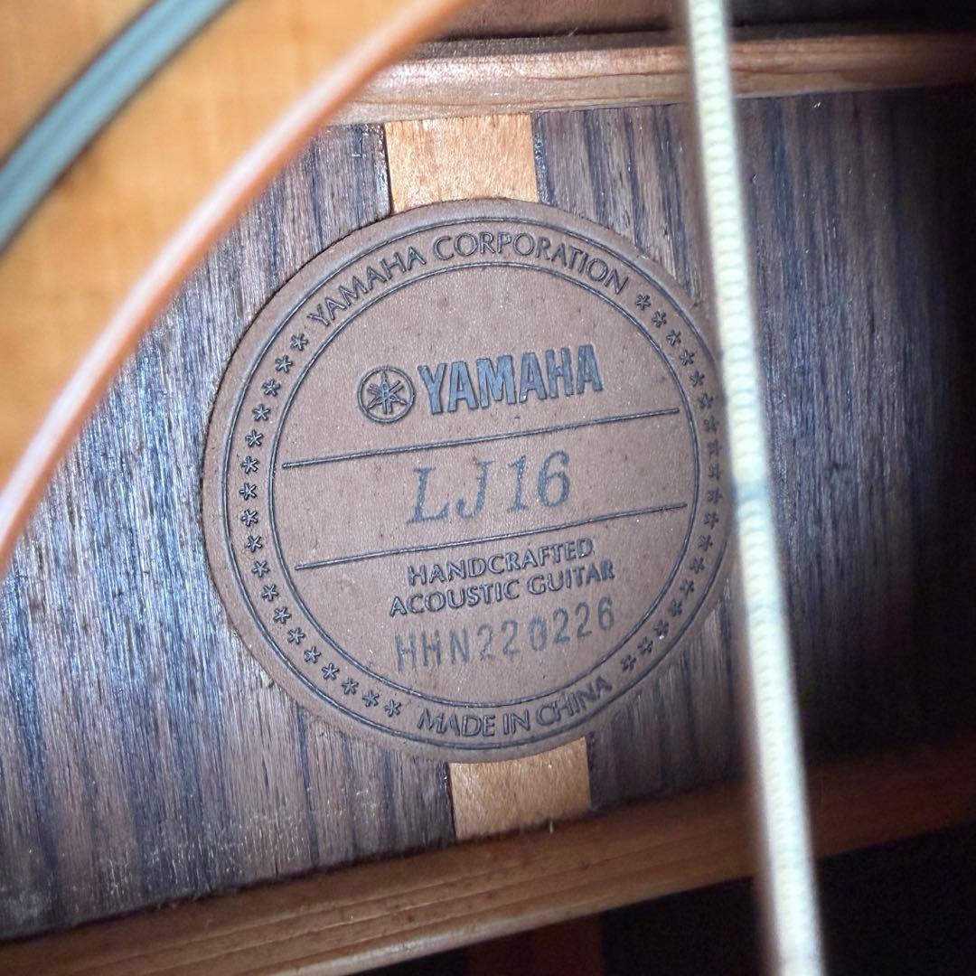 YAMAHA LJ16 アコースティックギター ケース付き