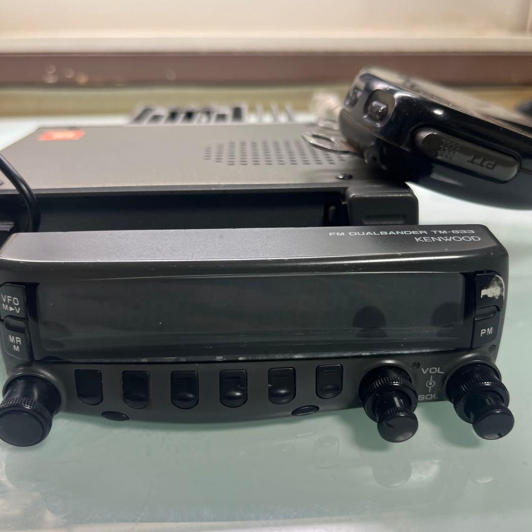 KENWOOD FMデュアルバンダー TM-833