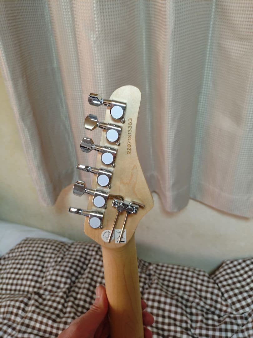 KRAMER Pacer Classic　レフティ　チタンブロック改