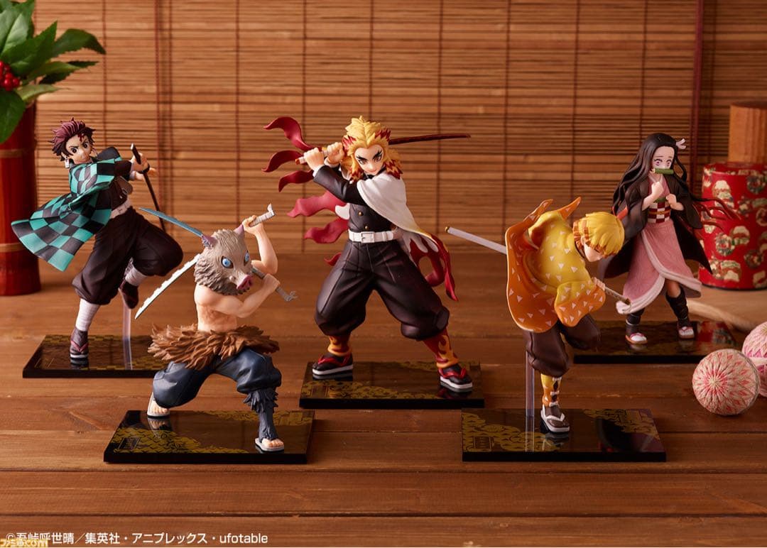 【未開封】鬼滅の刃 一番くじ 無限列車編 フィギュア 5種