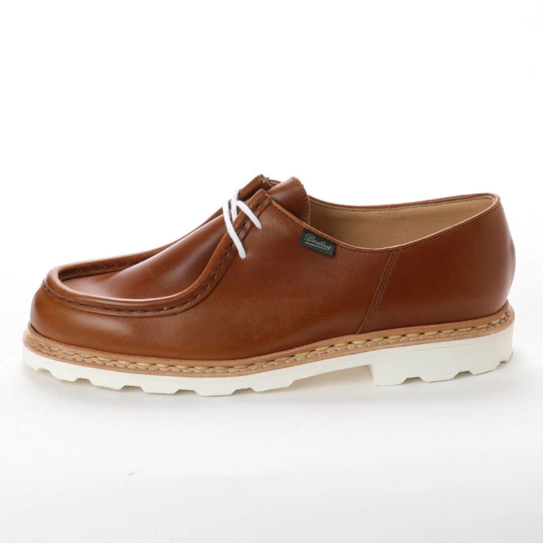 最終値下↓ PARABOOT ミカエル OCRE 白ソール 42インチ