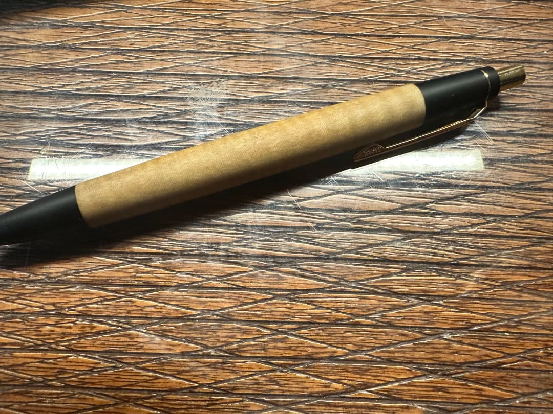 じゃんぴー野原工芸シャープペンシルとち杢