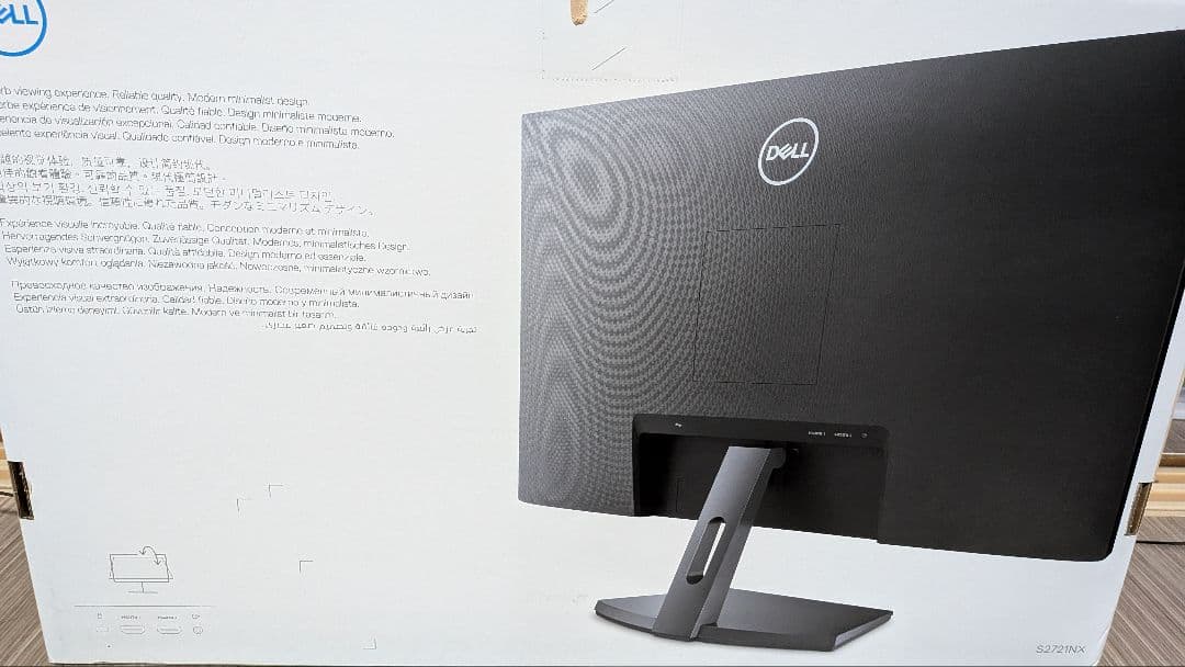 DELL 27 インチ モニター　S2721NX