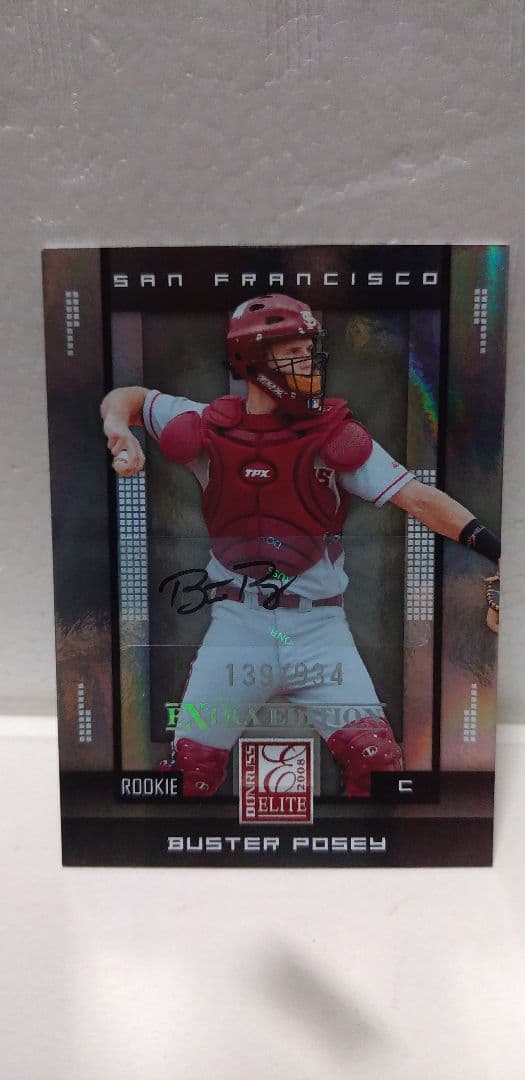 ゲームセンター・ゲームカード MLB  BUSTER POSEY ROOKIE AUTOGRAPH