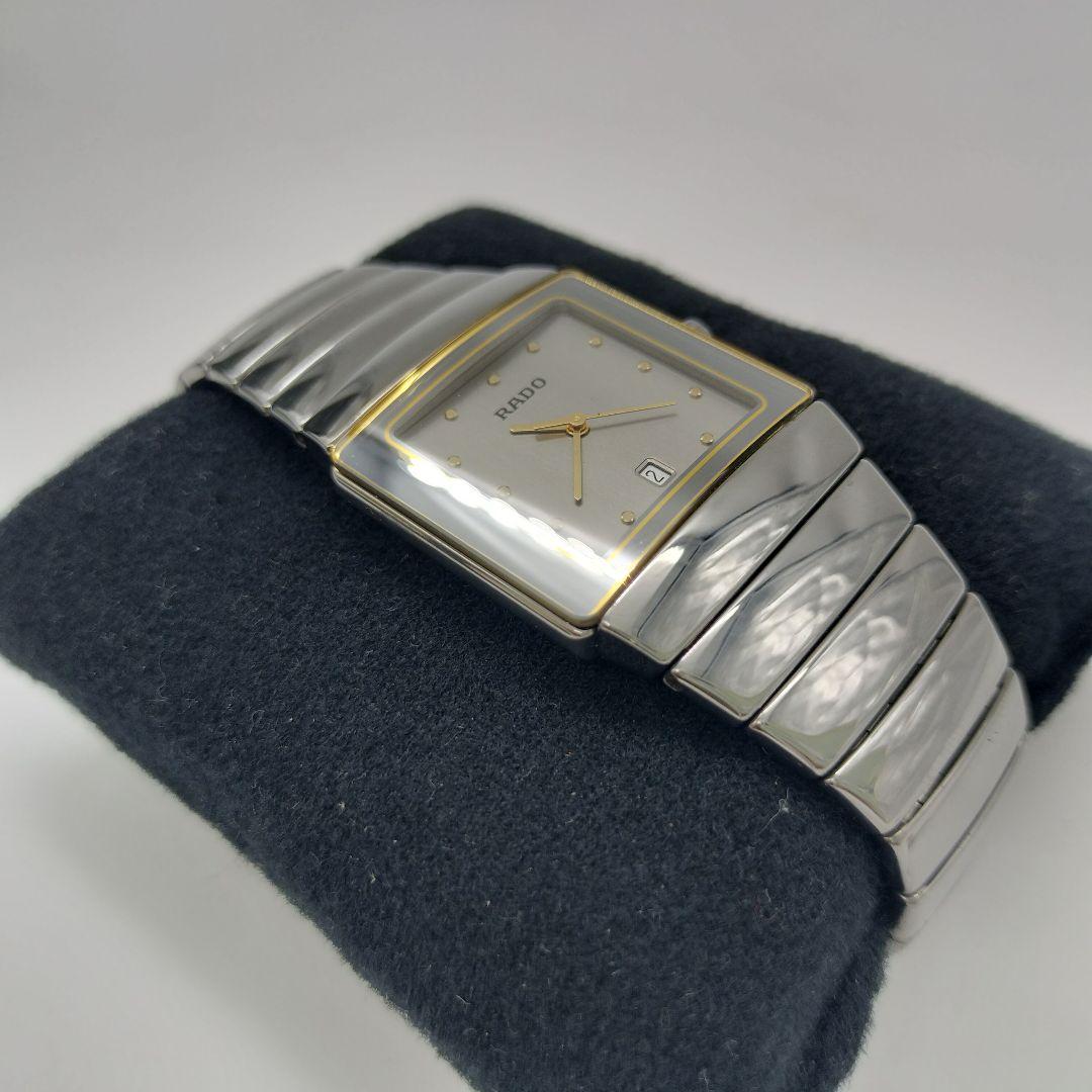 RADO クオーツメンズ腕時計 シルバー/ゴールド　動作未確認