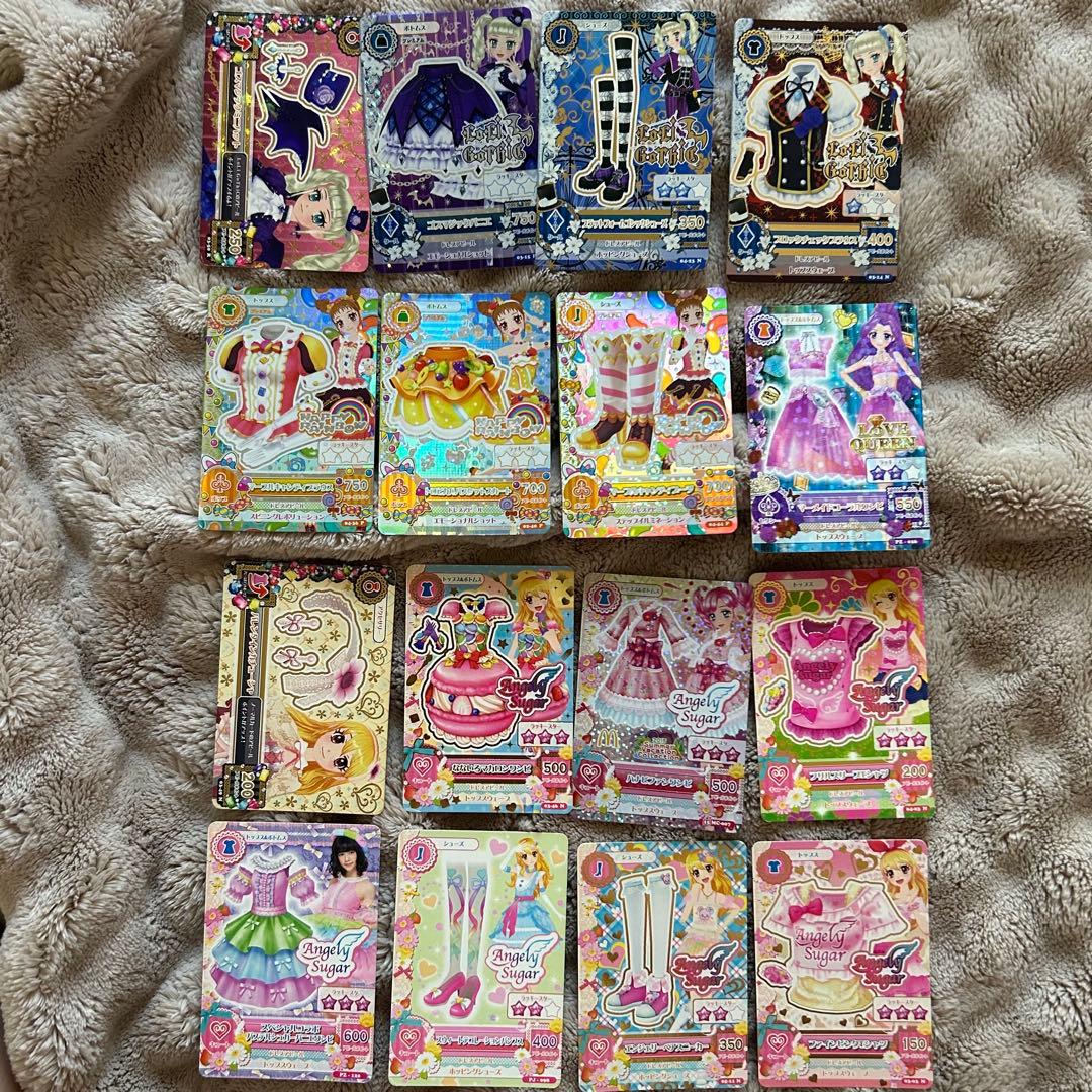 アイカツカードセット 58枚 初期 ゴスマジックミニハット有