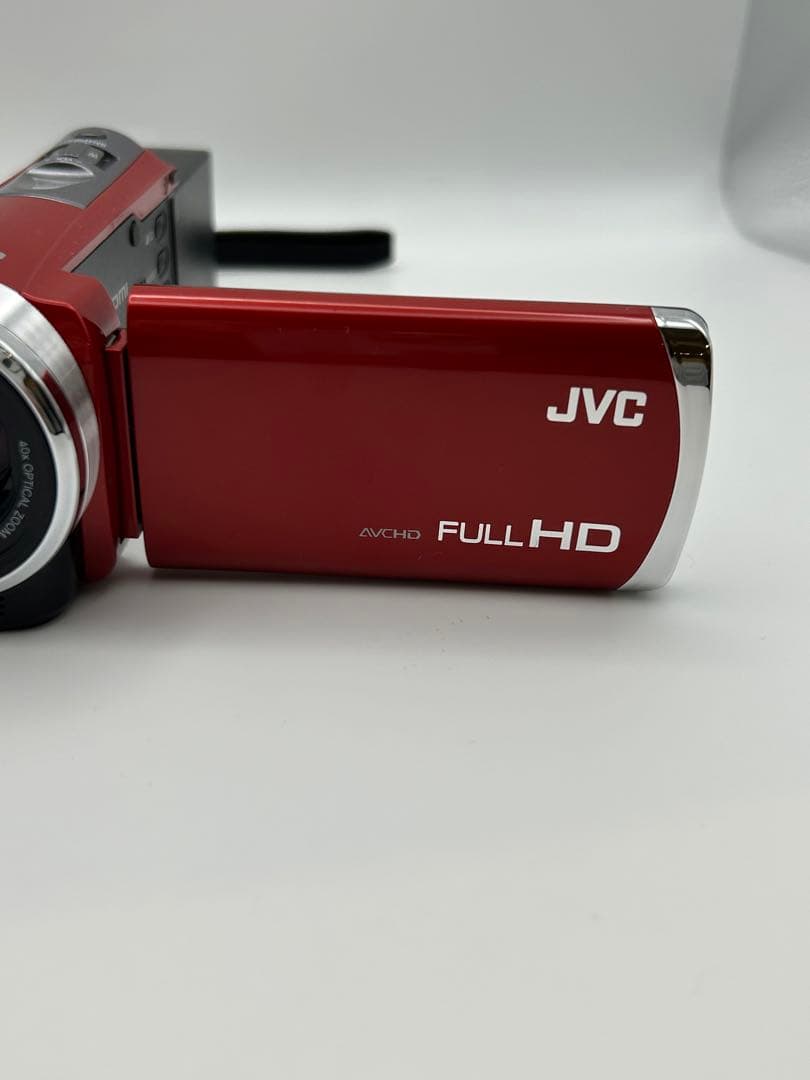 JVC ビデオカメラ　 GZ-E109-R レッド