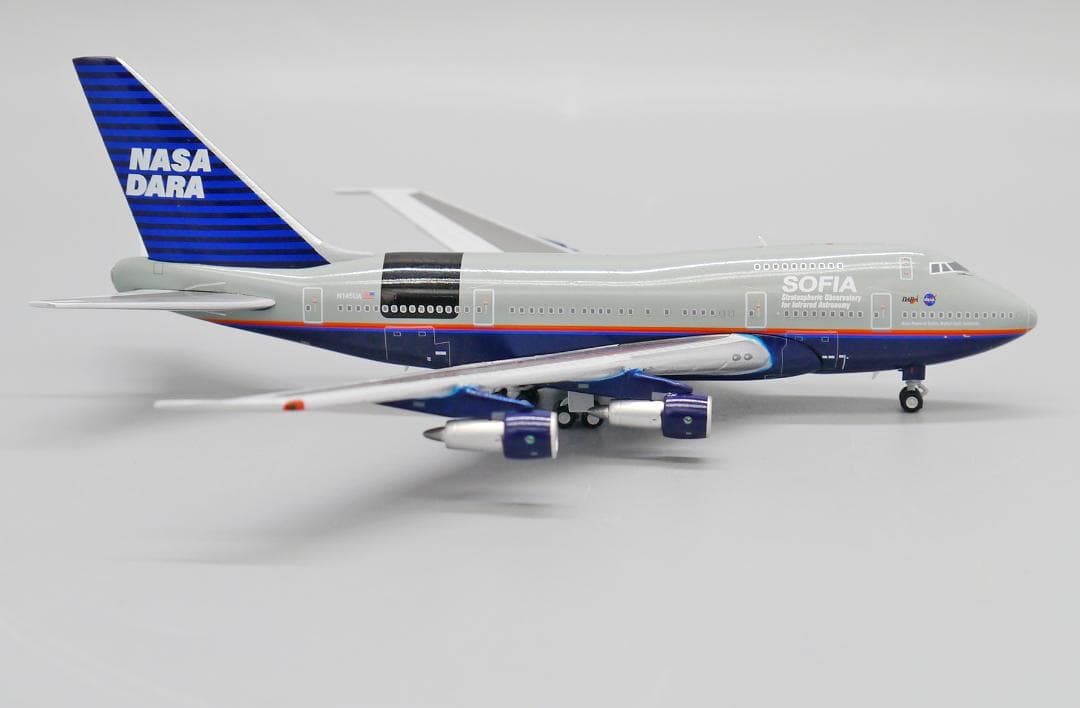 NASA SOFIA 747SP N145UA ユナイテッド航空塗装 1/400