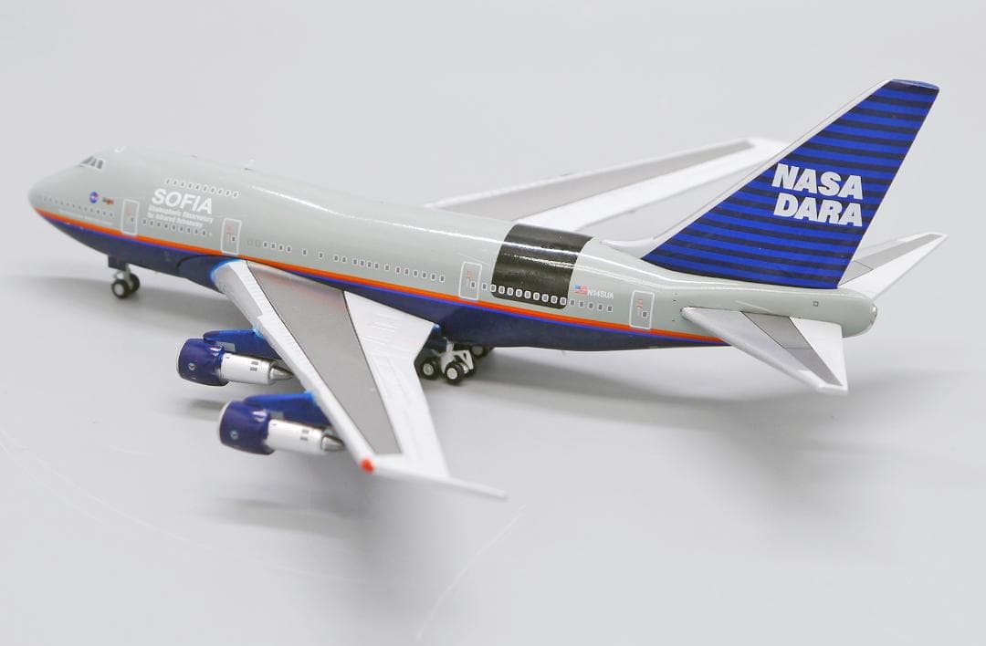 NASA SOFIA 747SP N145UA ユナイテッド航空塗装 1/400