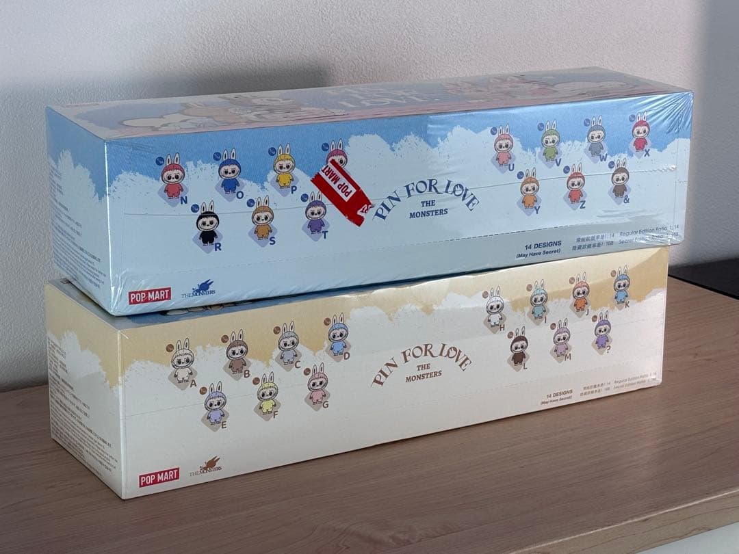 【新品未開封】ラブブ アルファベットペンダント2種セット