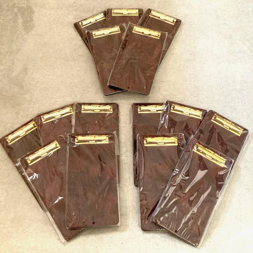 朝日【新品未使用15個セット】伝票ホルダー 伝票バインダー