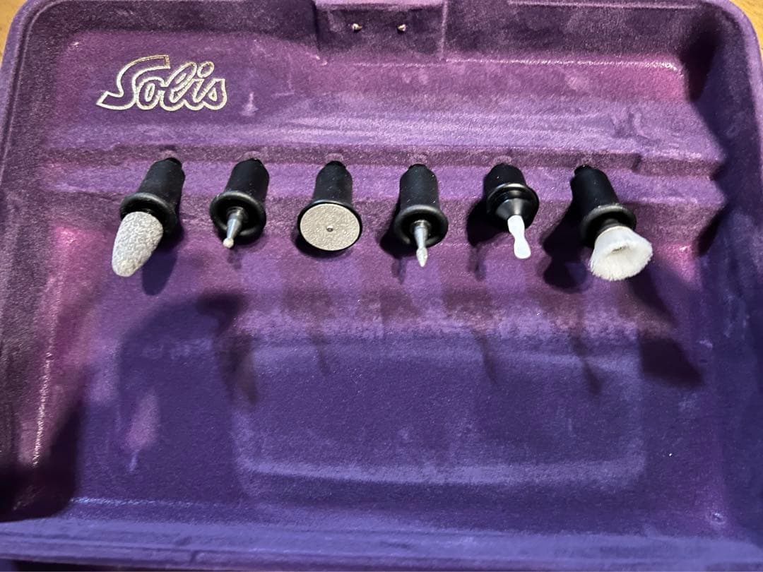 ソリスネイルマシンセット71A(アタッチメント6種・収納ケース)