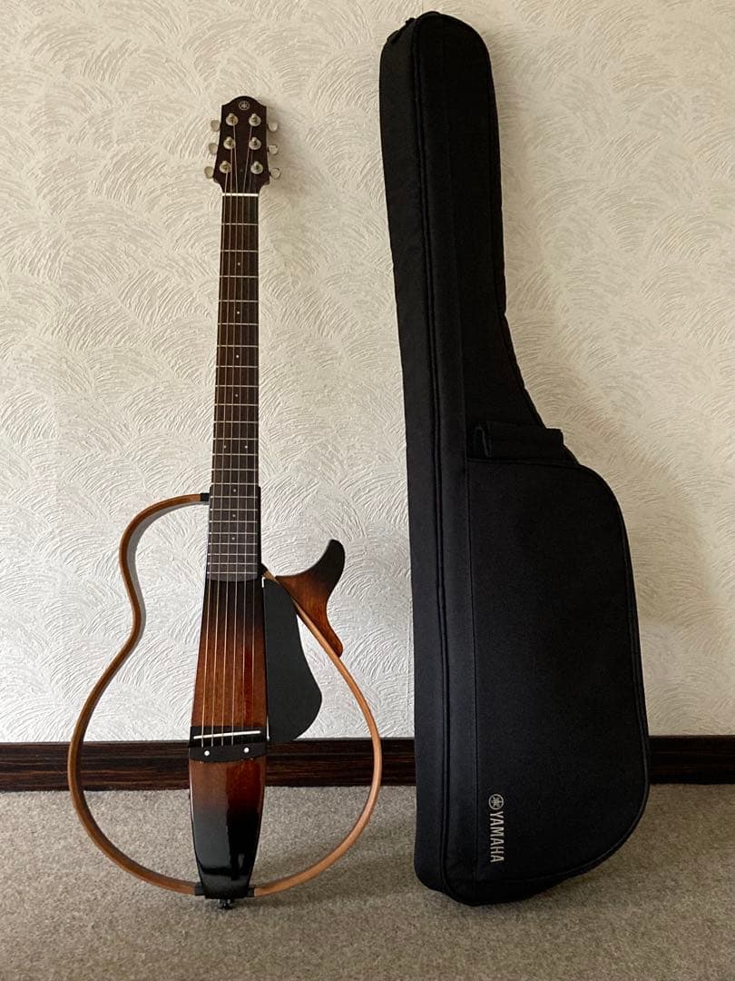 YAMAHAヤマハ SLG200S TBS サイレントギター 別売アクセ多数付