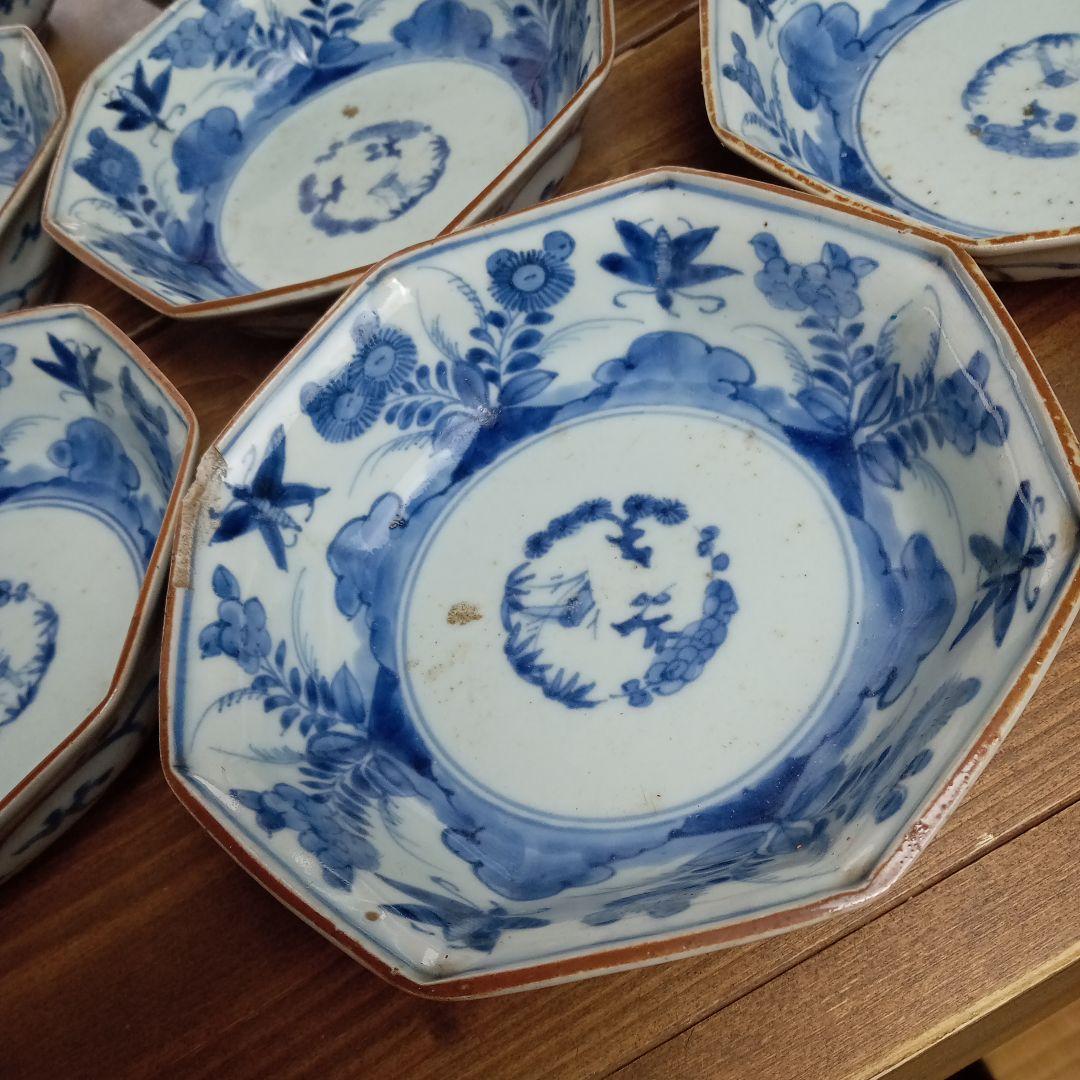 明治伊万里　真酢皿18枚　E−666