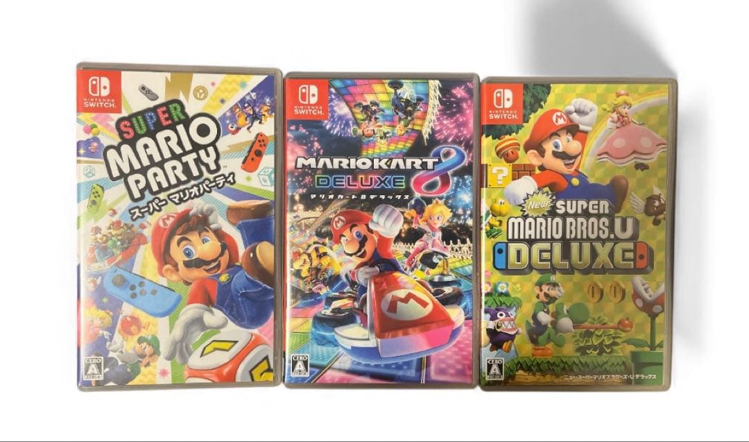 ニンテンドースイッチカセット マリオセット