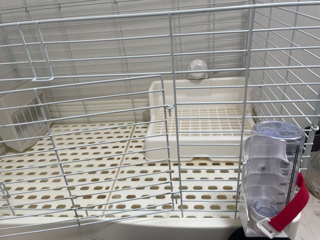 【すぐ飼える！うさぎ6点セット】ケージ・トイレ・給水器・給餌器・牧草入・フェンス