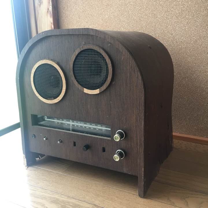 1937年戦時中pioneerパイオニア 最高級レトロ ラジオ 日中戦争