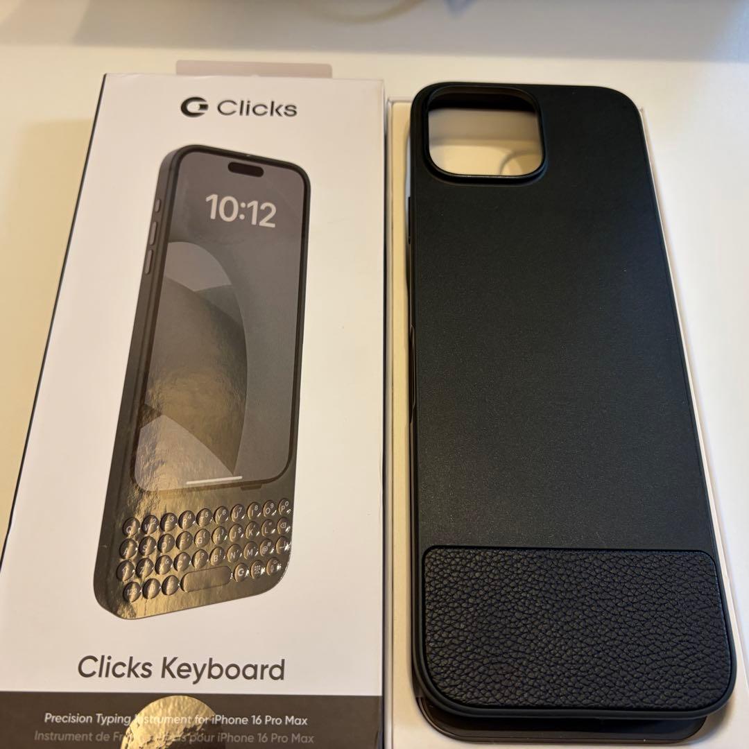 Clicks Keyboard iPhone 16 Pro Max用ケース