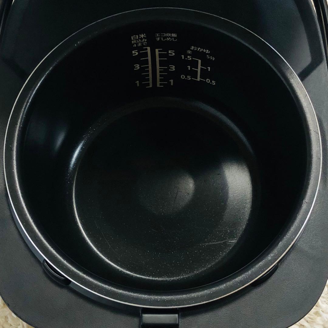 パナソニック 炊飯器 5.5合 IH式 備長炭釜 ブラック SR-FE109