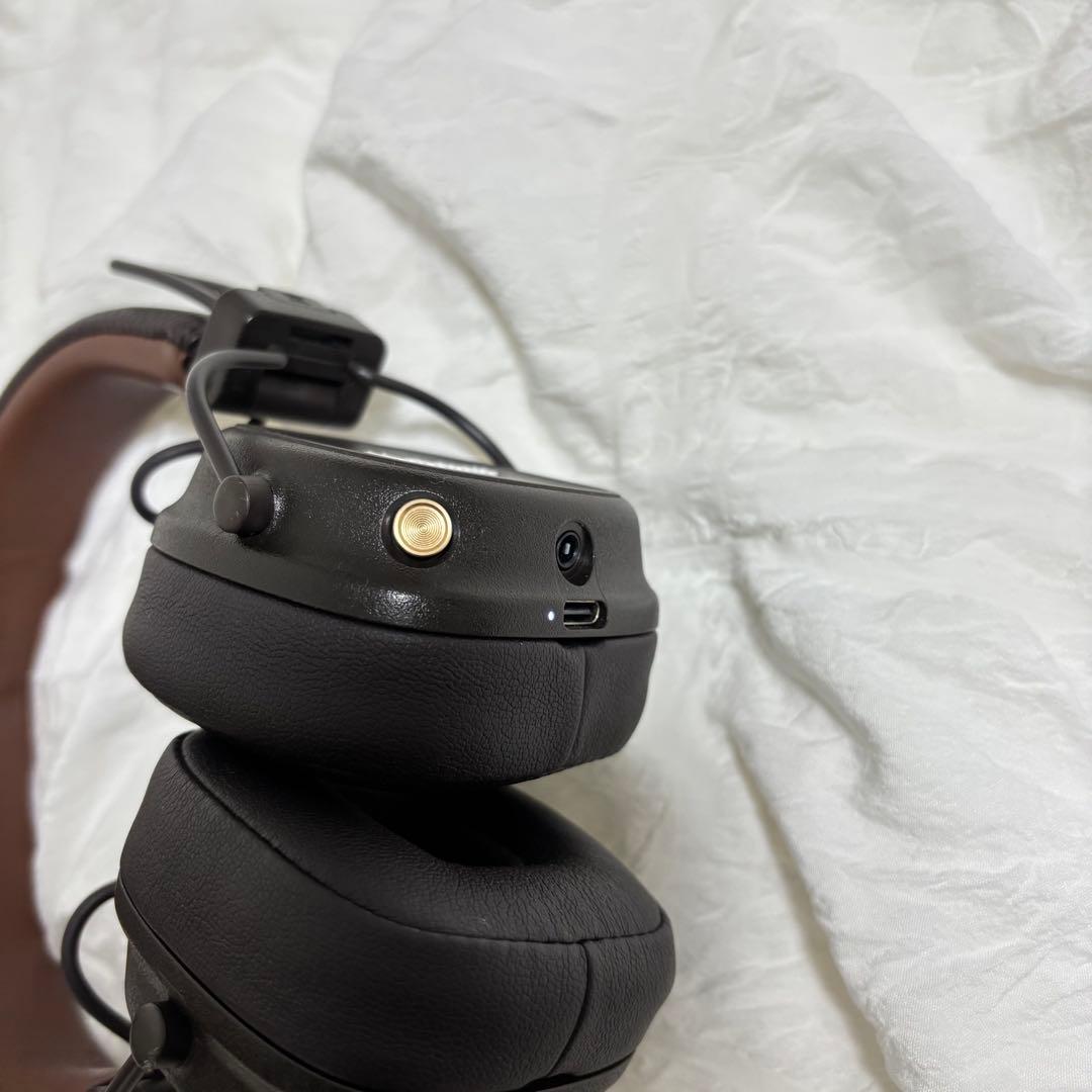 Marshall ワイヤレスヘッドホン ブラウン