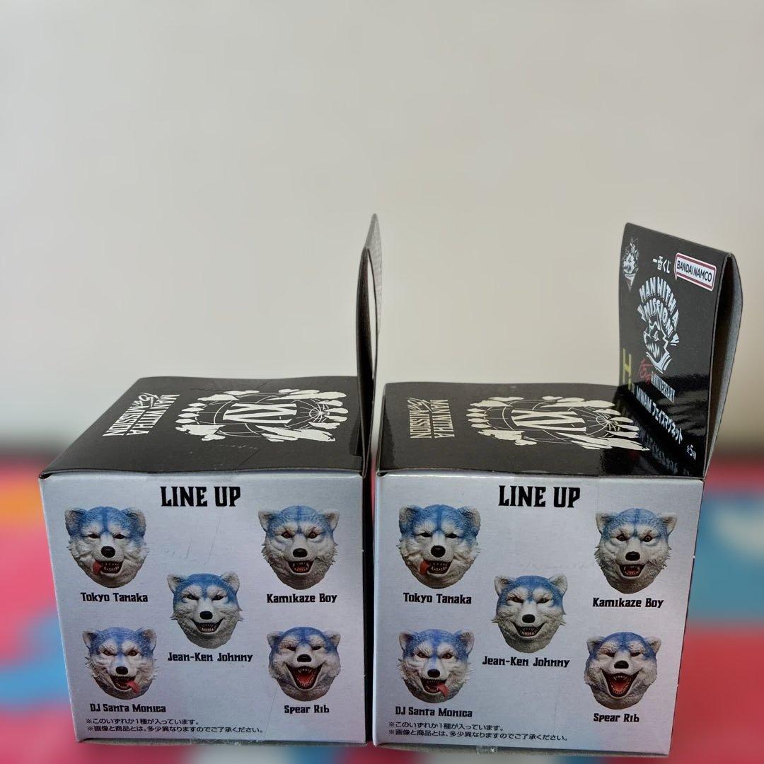 【新品未使用】一番くじ マンウィズアミッション ジャンケン＆タナカ+おまけ付き