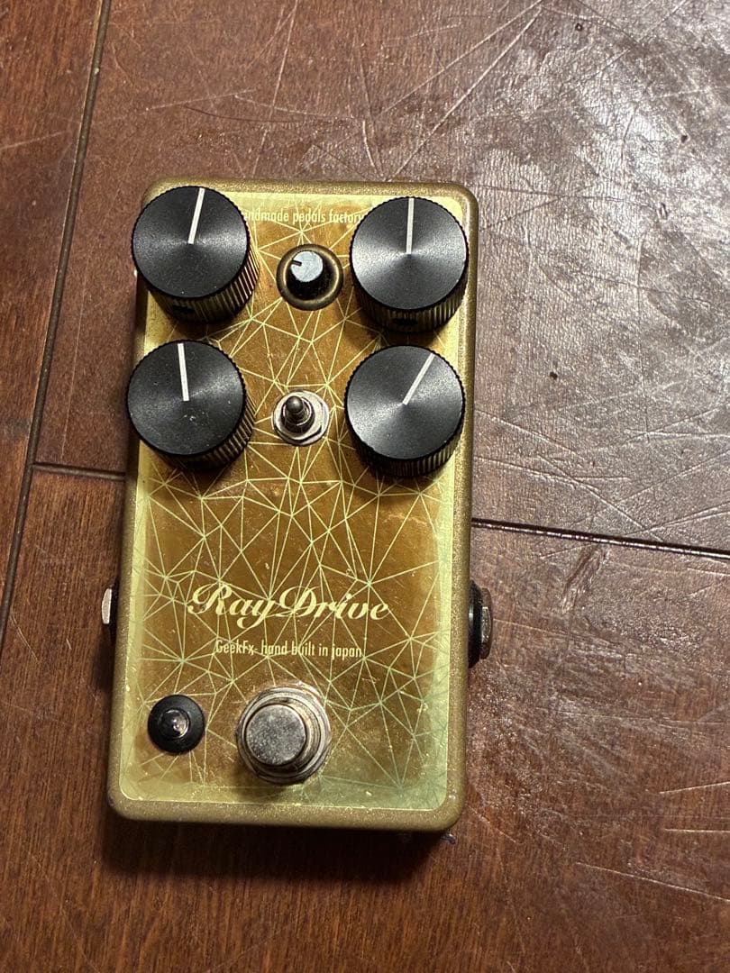 Jan RayクローRay Drive ギターエフェクター ゴールド