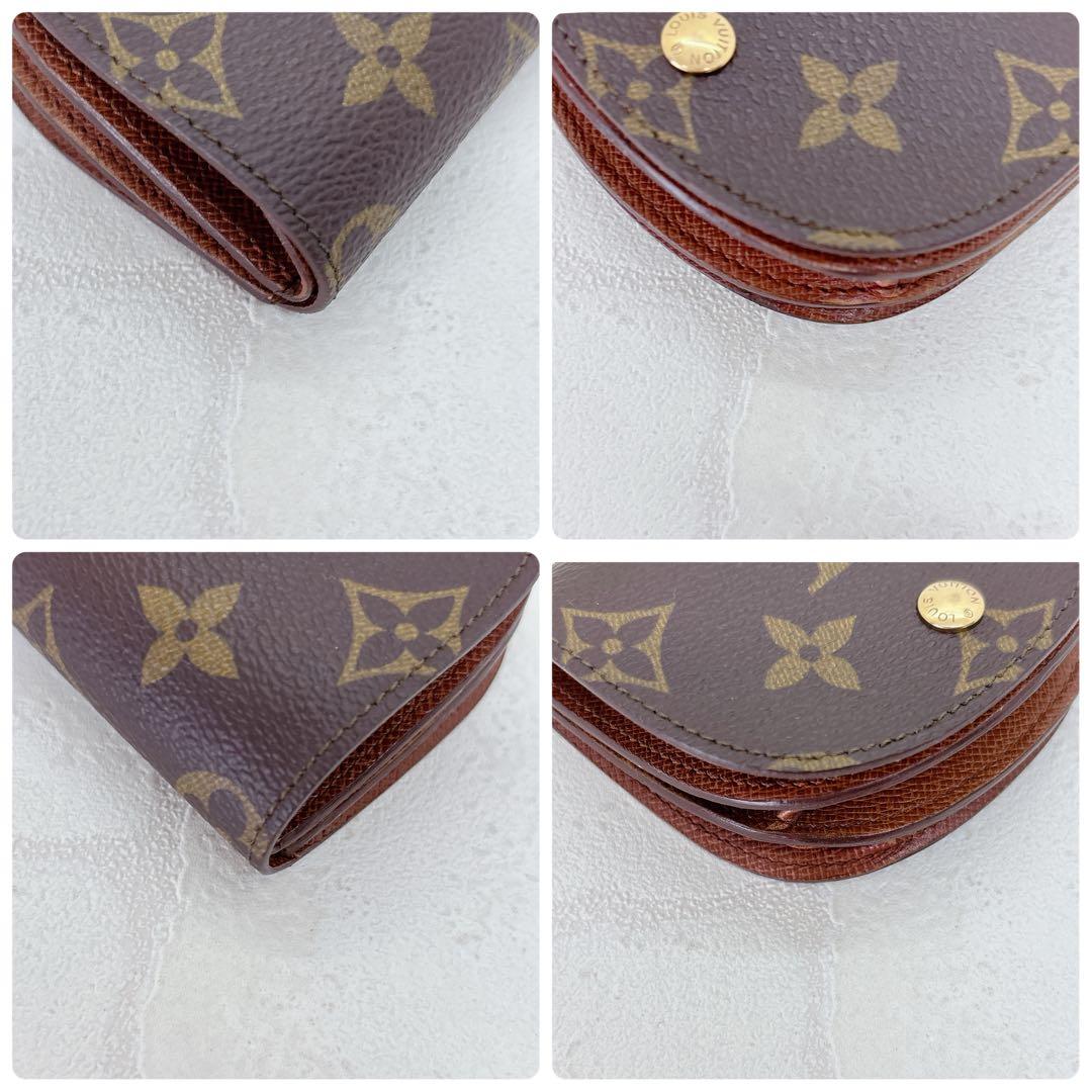 美品✨ ルイヴィトン VUITTON モノグラム ポルトモネ グゼ ケース
