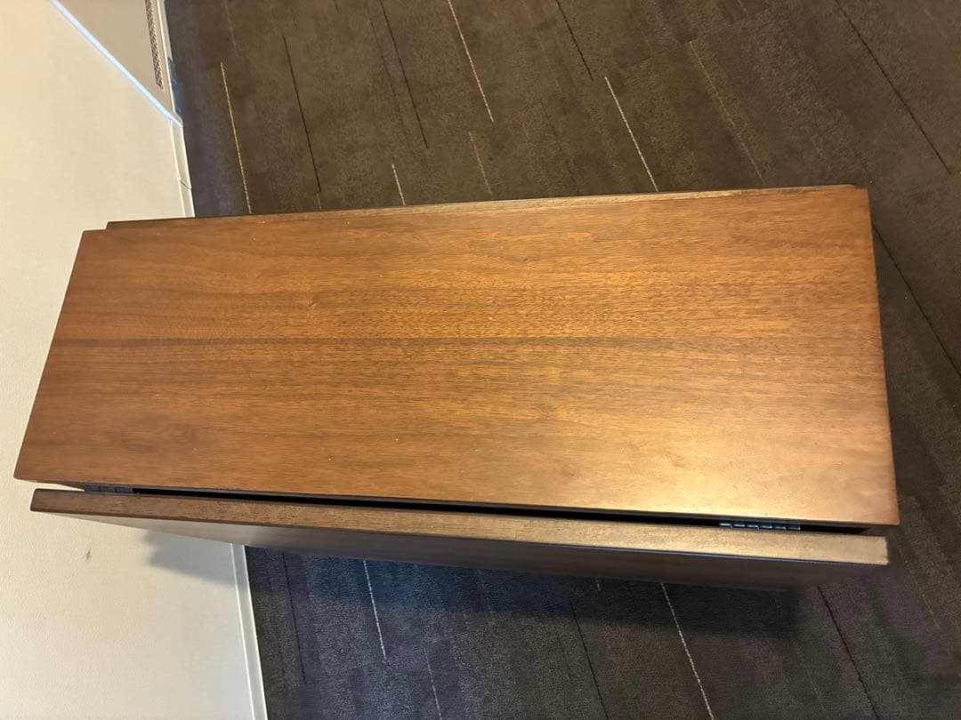 た*き様 収納付き木製バタフライテーブル