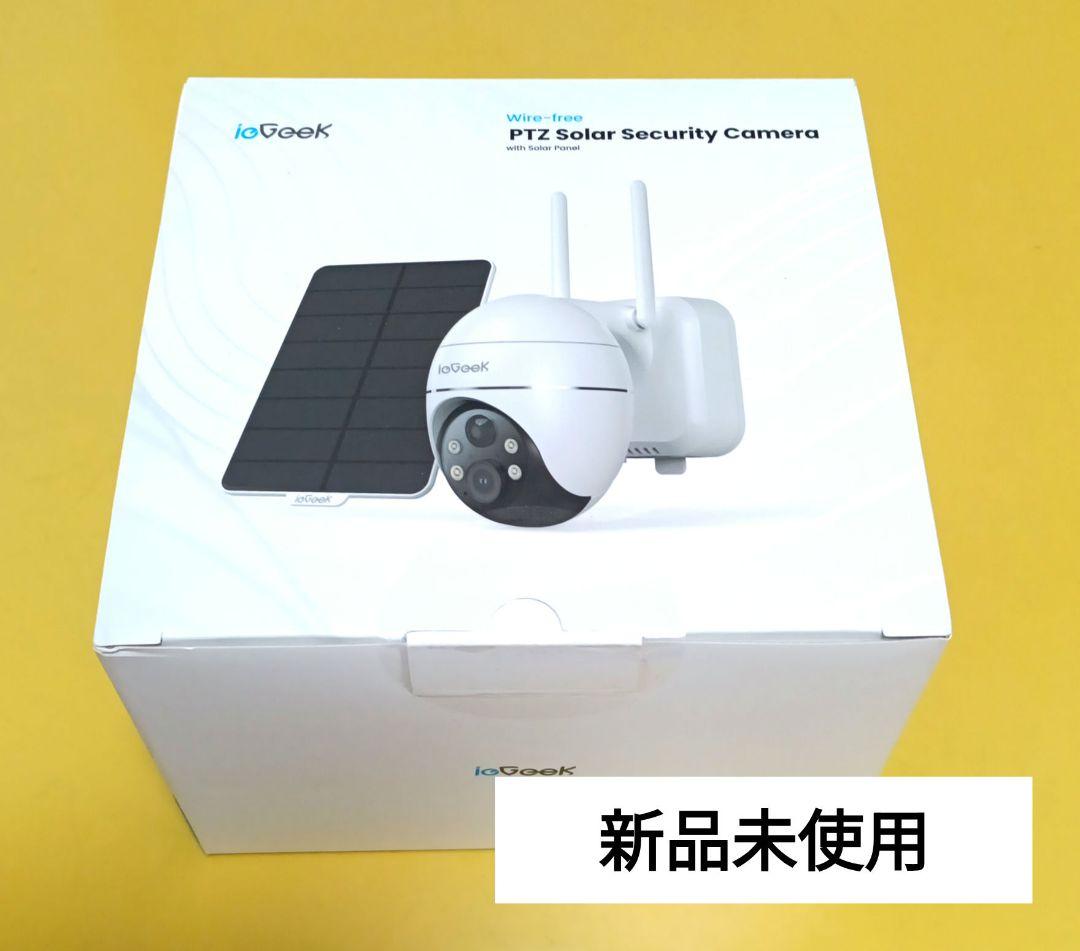 【800万画素】ieGeek 防犯カメラ 屋外ソーラー ワイヤレス/wifi