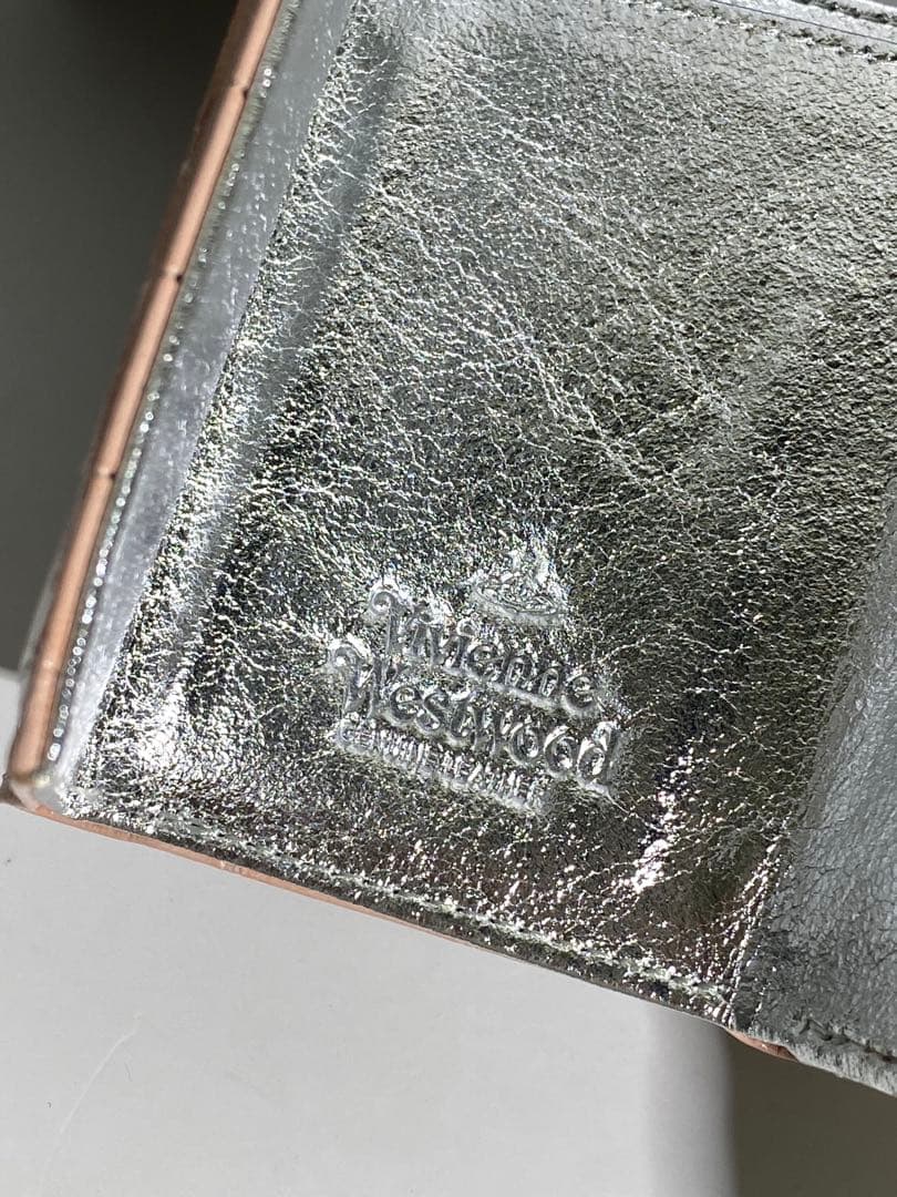 Vivienne Westwoodヴィヴィアン ピンク 三つ折り財布