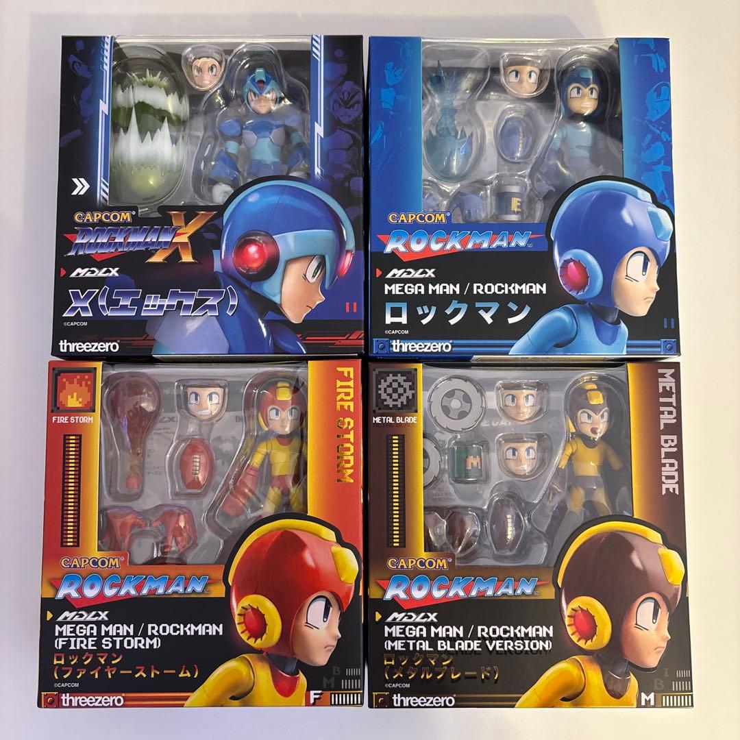threezero MDLX ロックマン フィギュアセット