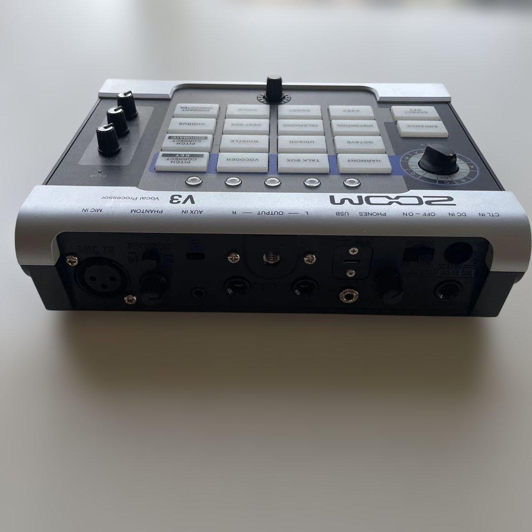ZOOM V3 マイク+スタンド セット　ボーカルエフェクター