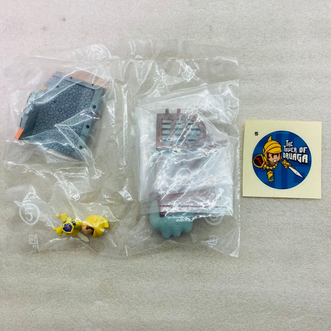 【袋未開封品/5種セット】メガハウス　ナムコレ　ステッカー付き　ゲームフィギュア