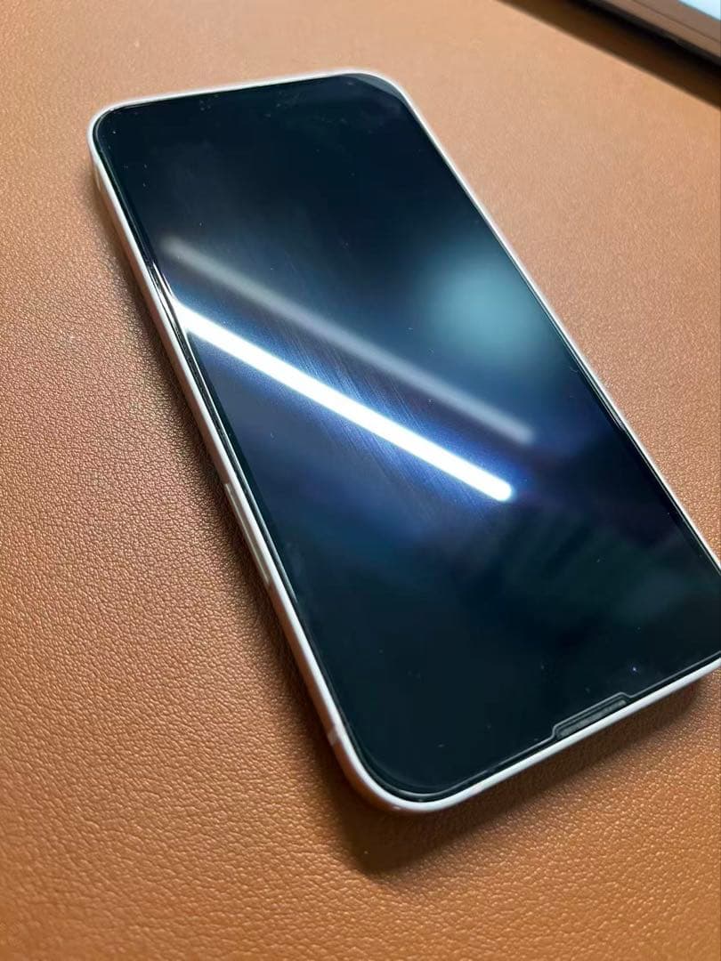 【美品】Apple iPhone 13mini ピンク本体&ガラスフィルム