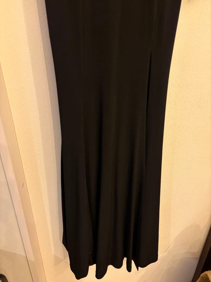 【未使用】rinfarre ブラック ロングドレス M