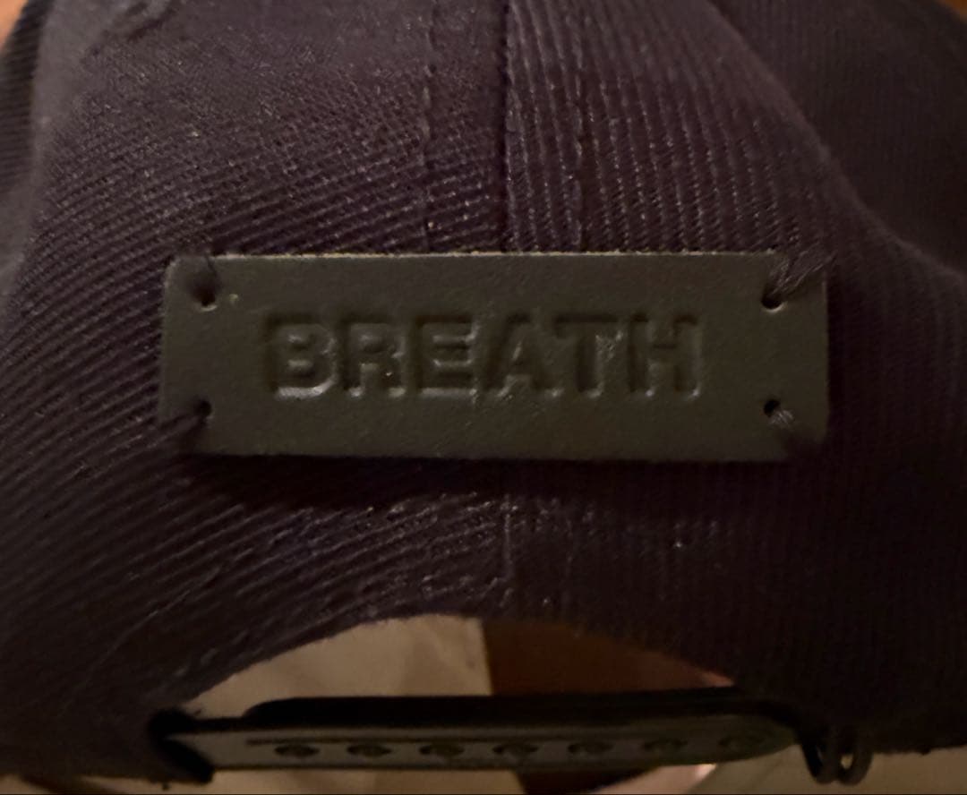 帽子 BREATH BADHOP ALTERNATE LOGO CAP / BLACK