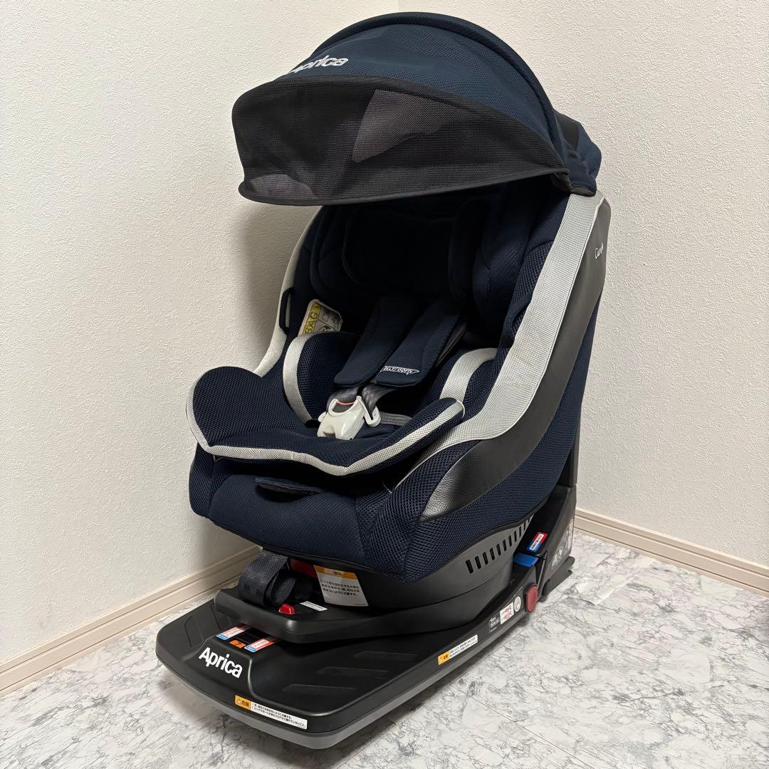 超美品✨丸洗い済み✨清潔✨アップリカ　クルリラ　シートベルト ISOFIX 両用