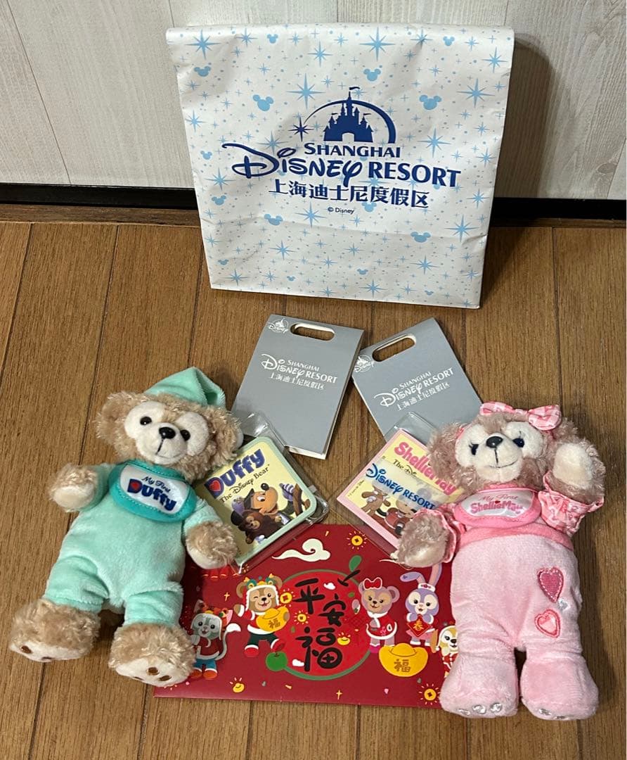 ダッフィー♡シェリーメイ　ペア　上海ディズニー　 限定　新品未使用