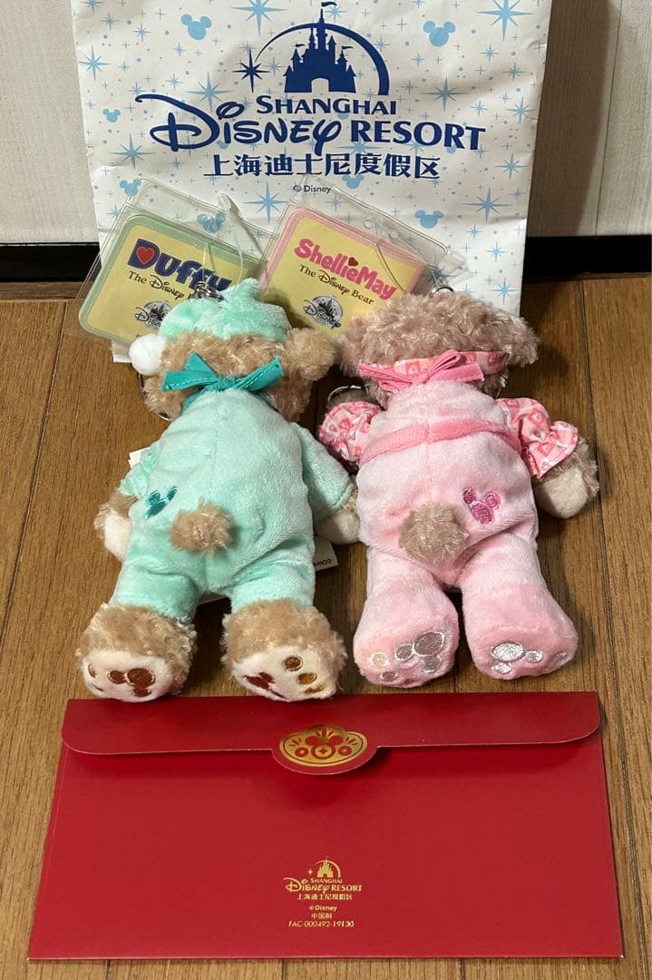 ダッフィー♡シェリーメイ　ペア　上海ディズニー　 限定　新品未使用