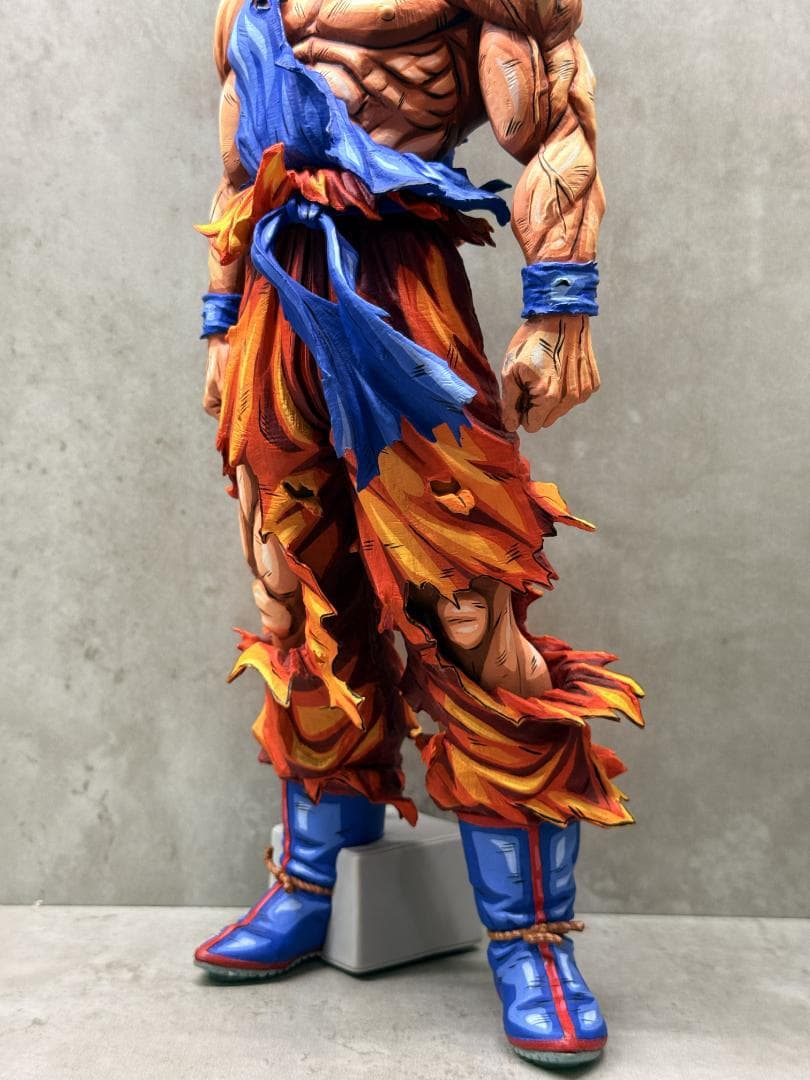 孫悟空 SMSP リペイント 超サイヤ人ブルー マンガディメンションズ 2Dカラ